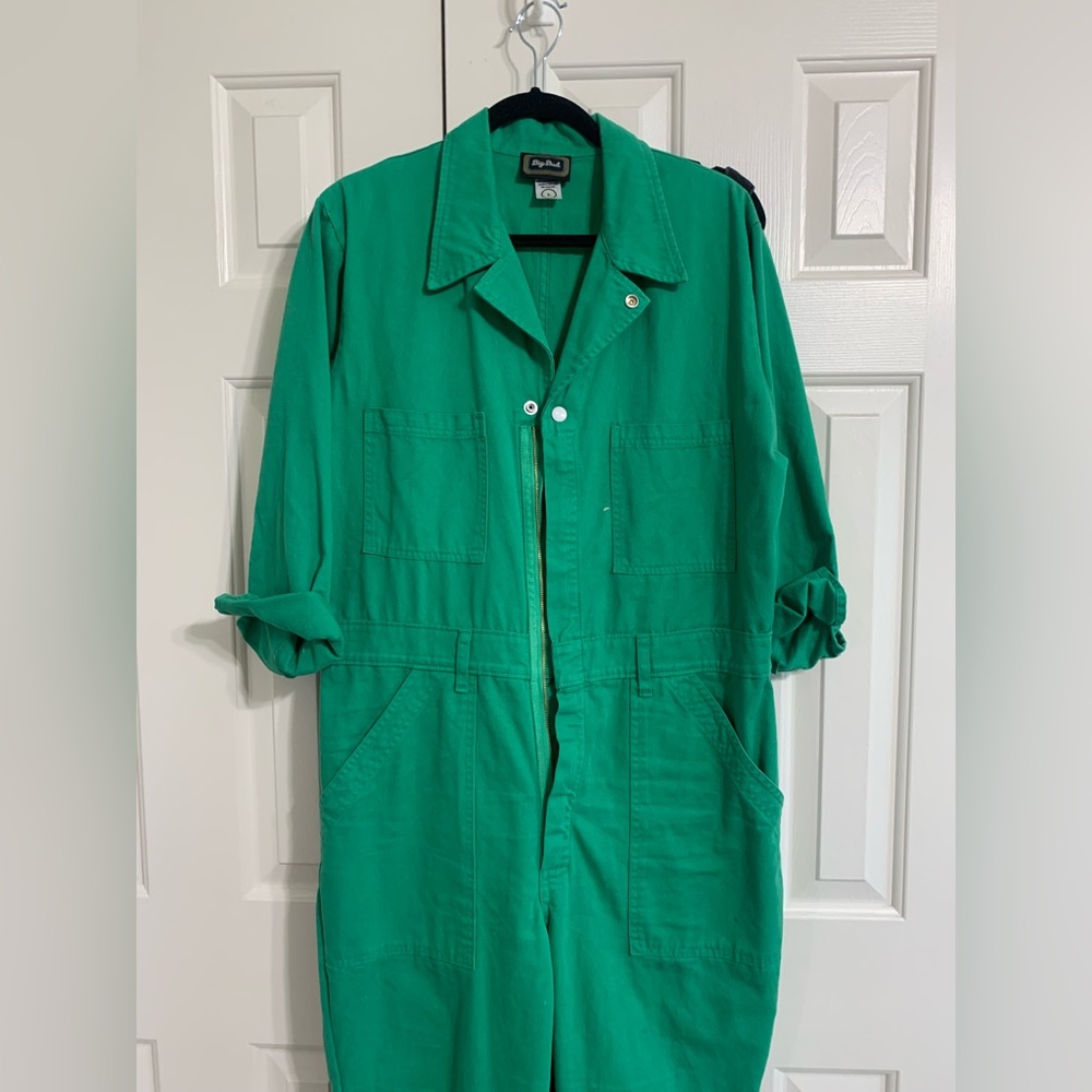 Green Bug Bud Press jumpsuit long sleeve